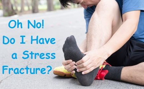 man with stress fracture